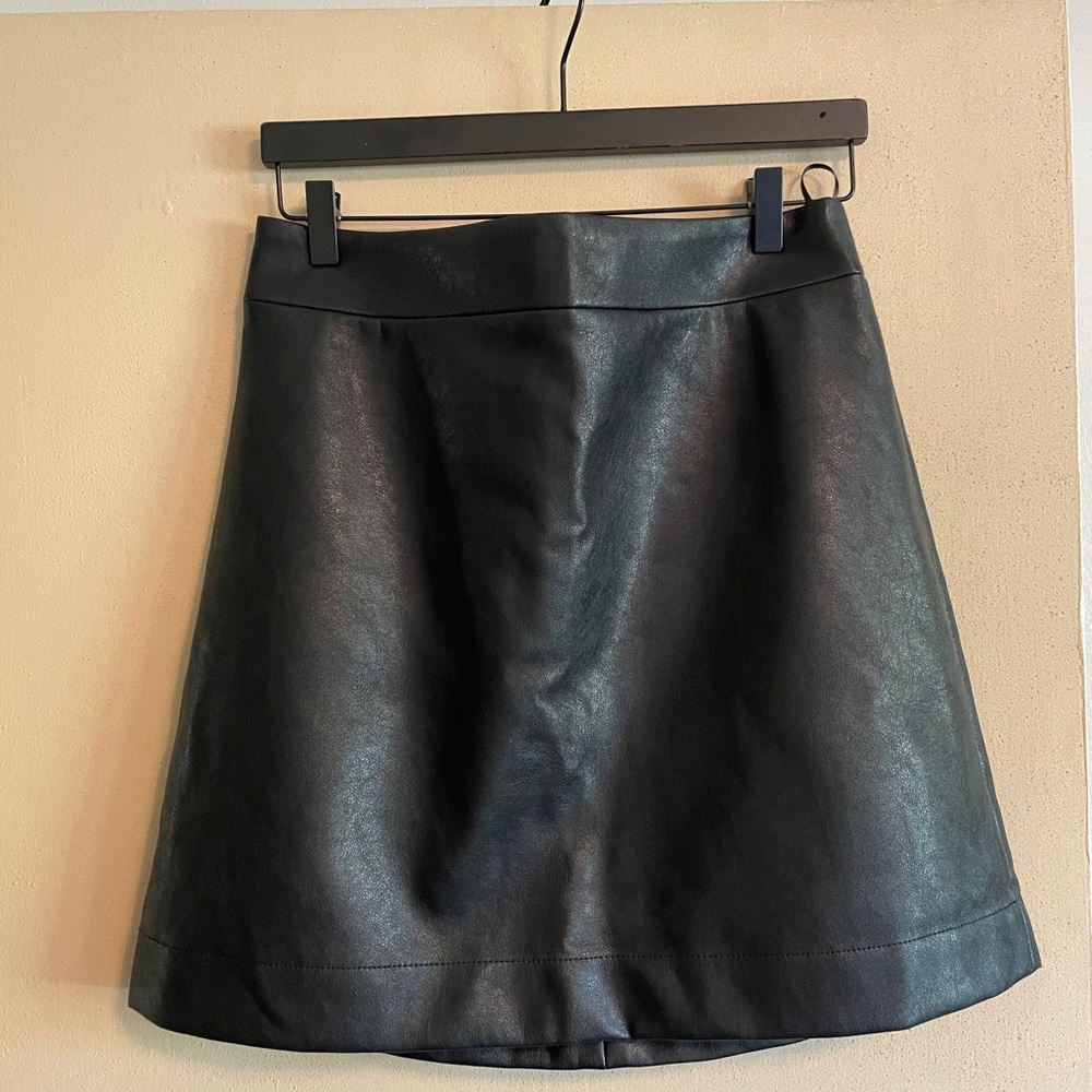 Vegan Leather Skirt Never Worn